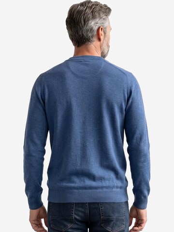 CASAMODA Knit cardigan 'Basic' in Blue