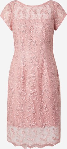 Robe Adrianna Papell en rose : devant