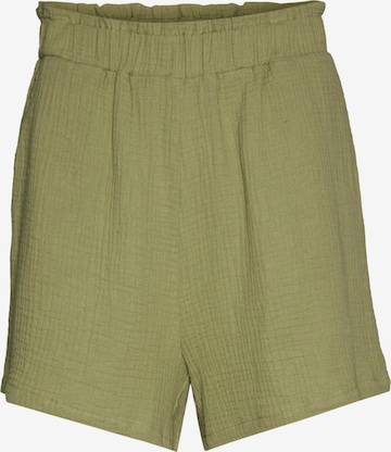 Pantalon 'NATALI' VERO MODA en vert : devant