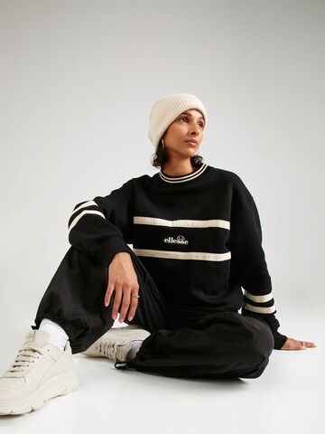 ELLESSE Sweatshirt 'Marchi' in Schwarz