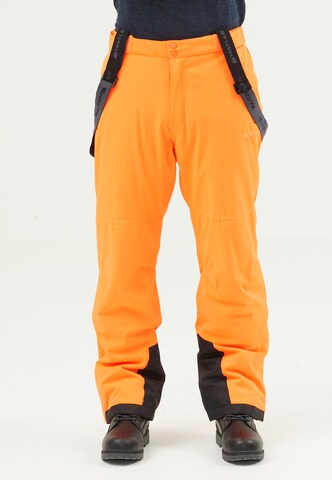 Whistler Regular Workout Pants 'GIPPSLANG' in Mixed colors: front