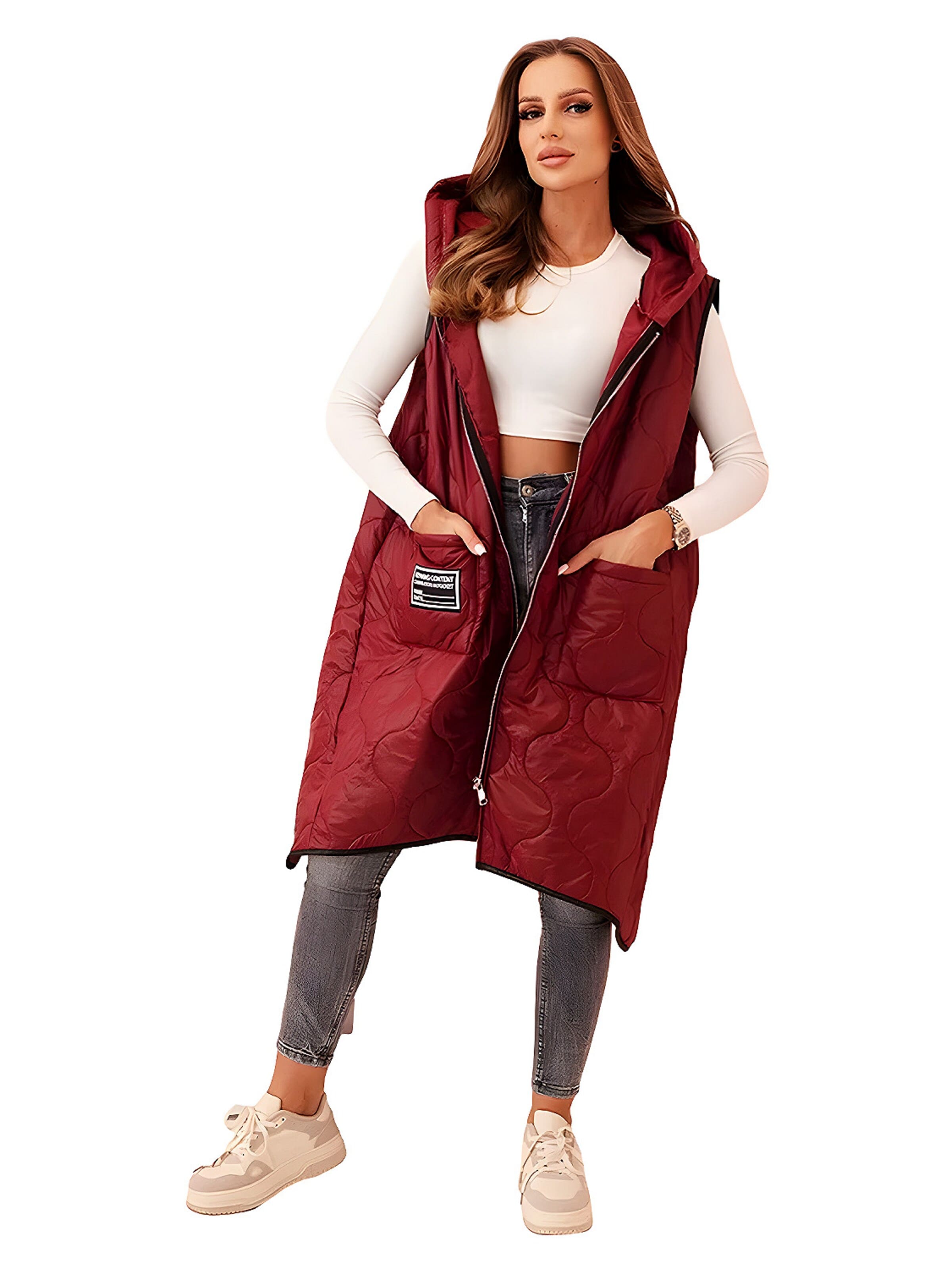 Lumera Tussenjas in Rood: voorkant