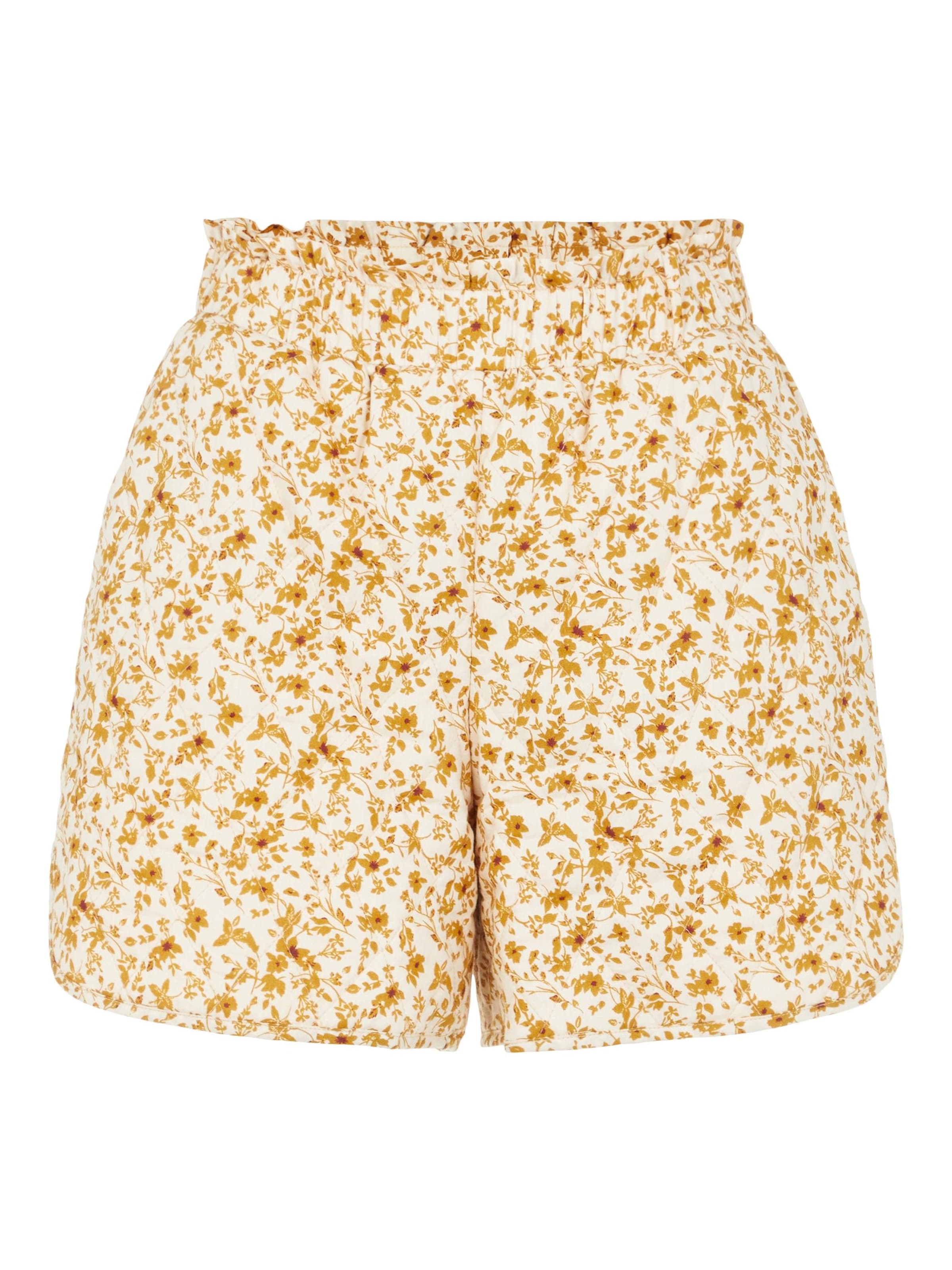 OBJECT Loosefit Kalhoty 'Nelia' – béžová: přední strana