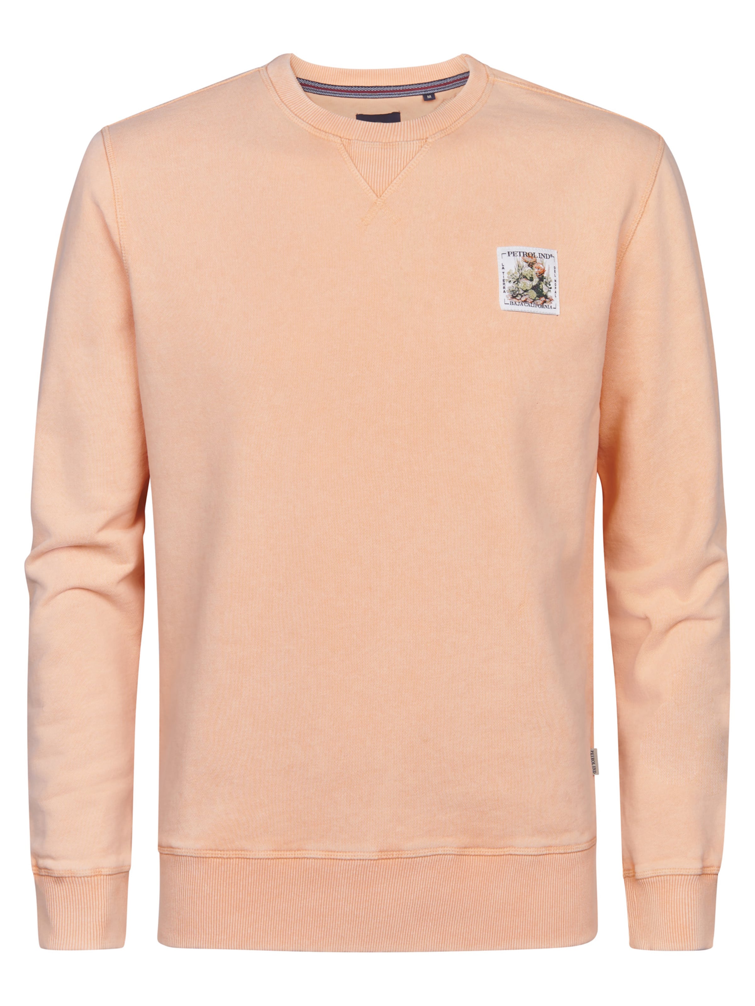 Petrol Industries Sweater 'Velocidad' in Orange: front