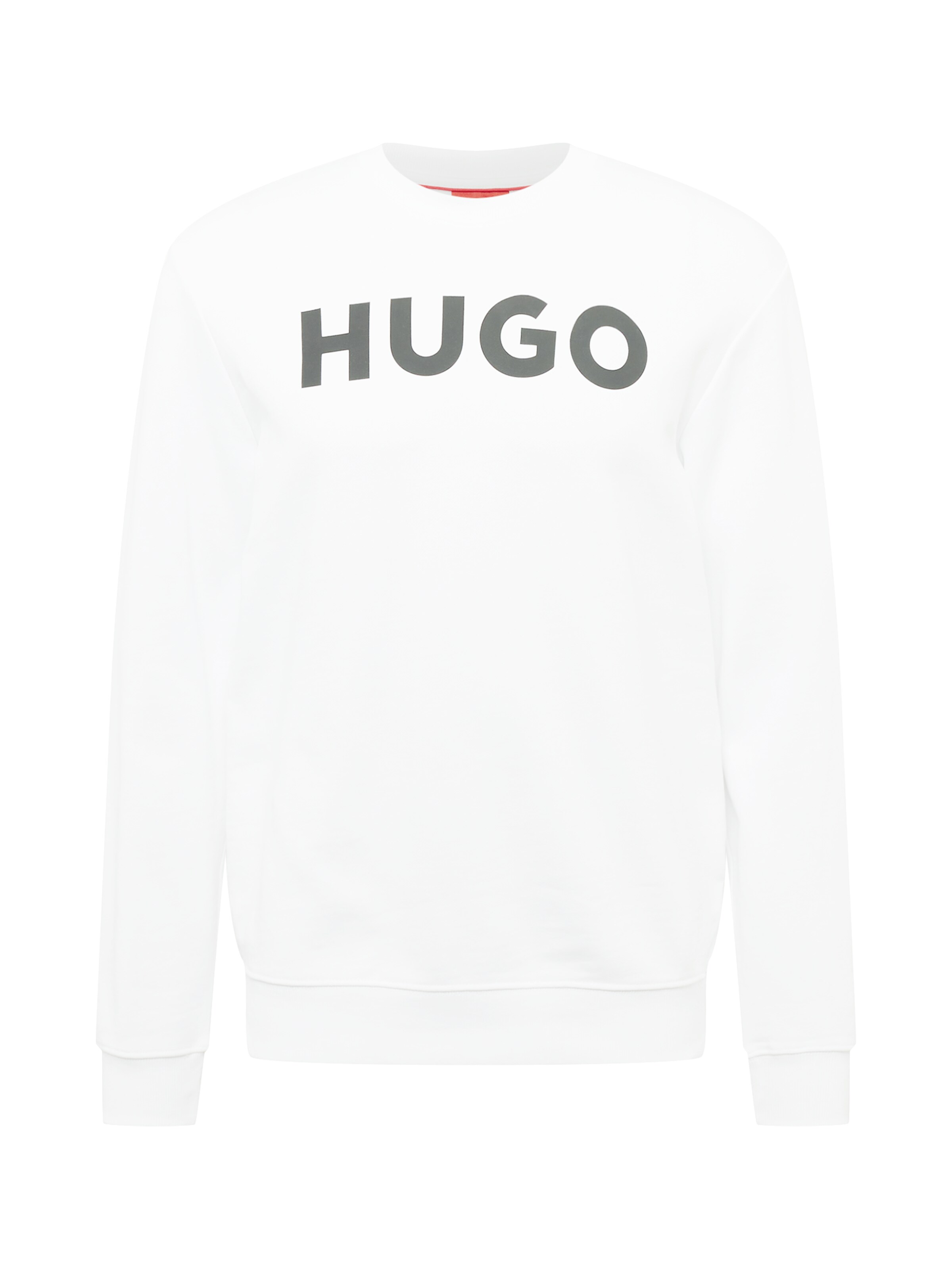 HUGO Свитшот 'Dem' в Белый: спереди