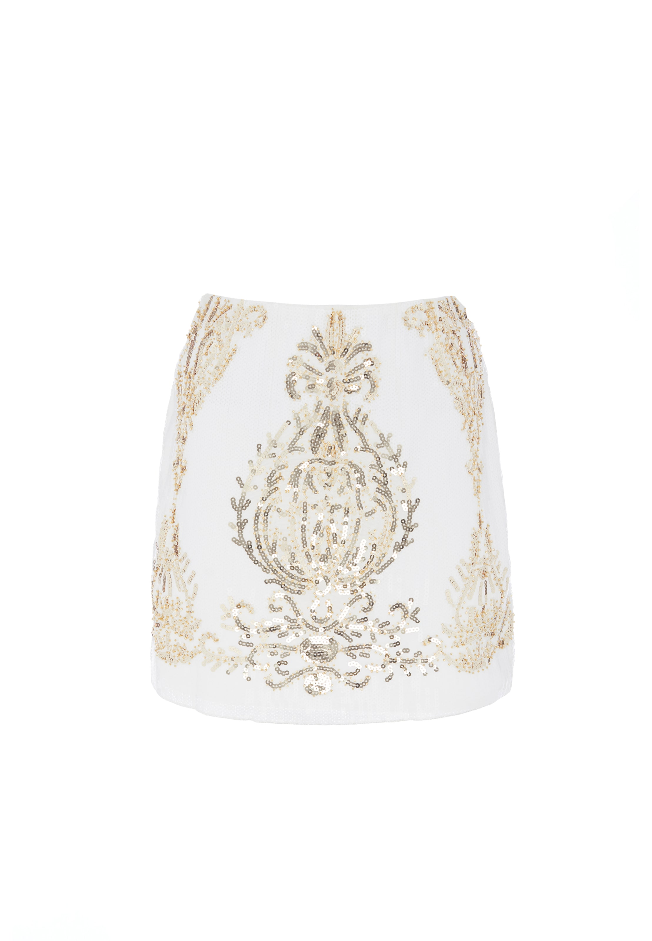 faina Falda en 34 en oro / blanco, Vista del producto