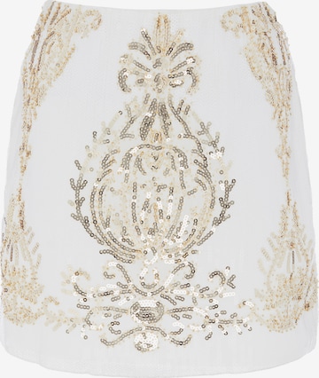 faina - Falda en blanco: frente