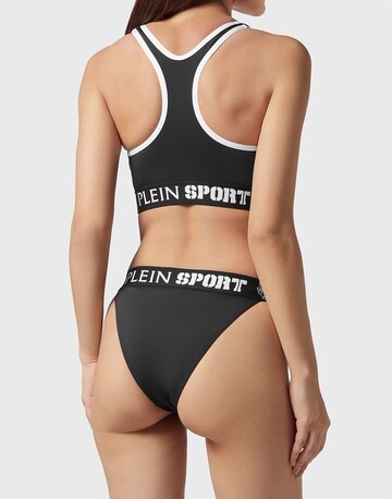 Plein Sport T-shirt Bikini 'Tiger' in Black