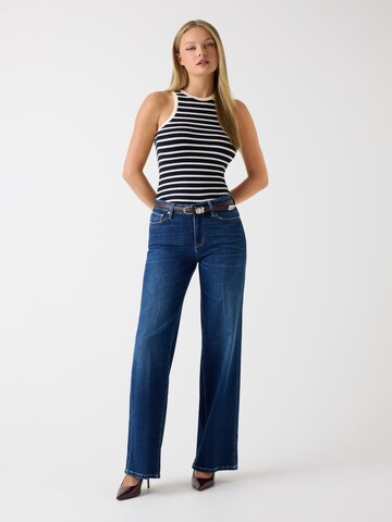 GUESS Wide Leg Jeans in Blau