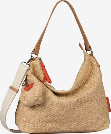 TOM TAILORTorba za na rame 'Vanya' - bež boja: prednji dio