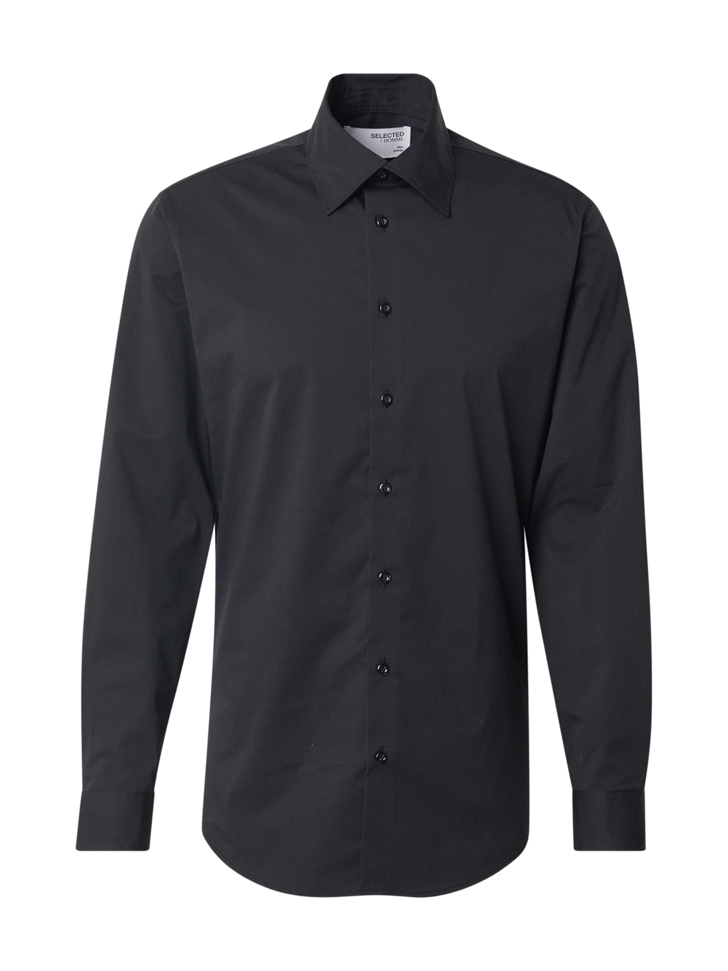 SELECTED Regular fit Ing 'SLHSoho' - fekete: elől