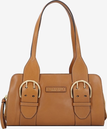 The Bridge Shoulder Bag 'Elena' in Brown: front