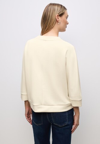 STREET ONE Sweatshirt in Beige