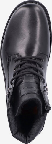 Rieker Lace-Up Boots in Black