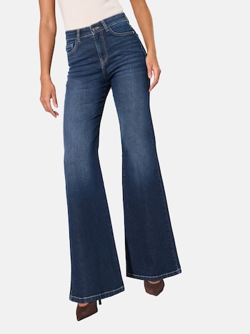 Friends Like These Расклешенный Джинсы в Синий: спереди