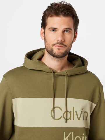 Calvin Klein Mikina – zelená