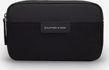 Kapten & Son Övtáska 'Habo All Black' - fekete: elől