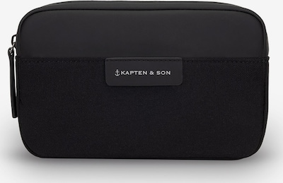 Kapten & Son Gürteltasche 'Habo All Black' in schwarz, Produktansicht