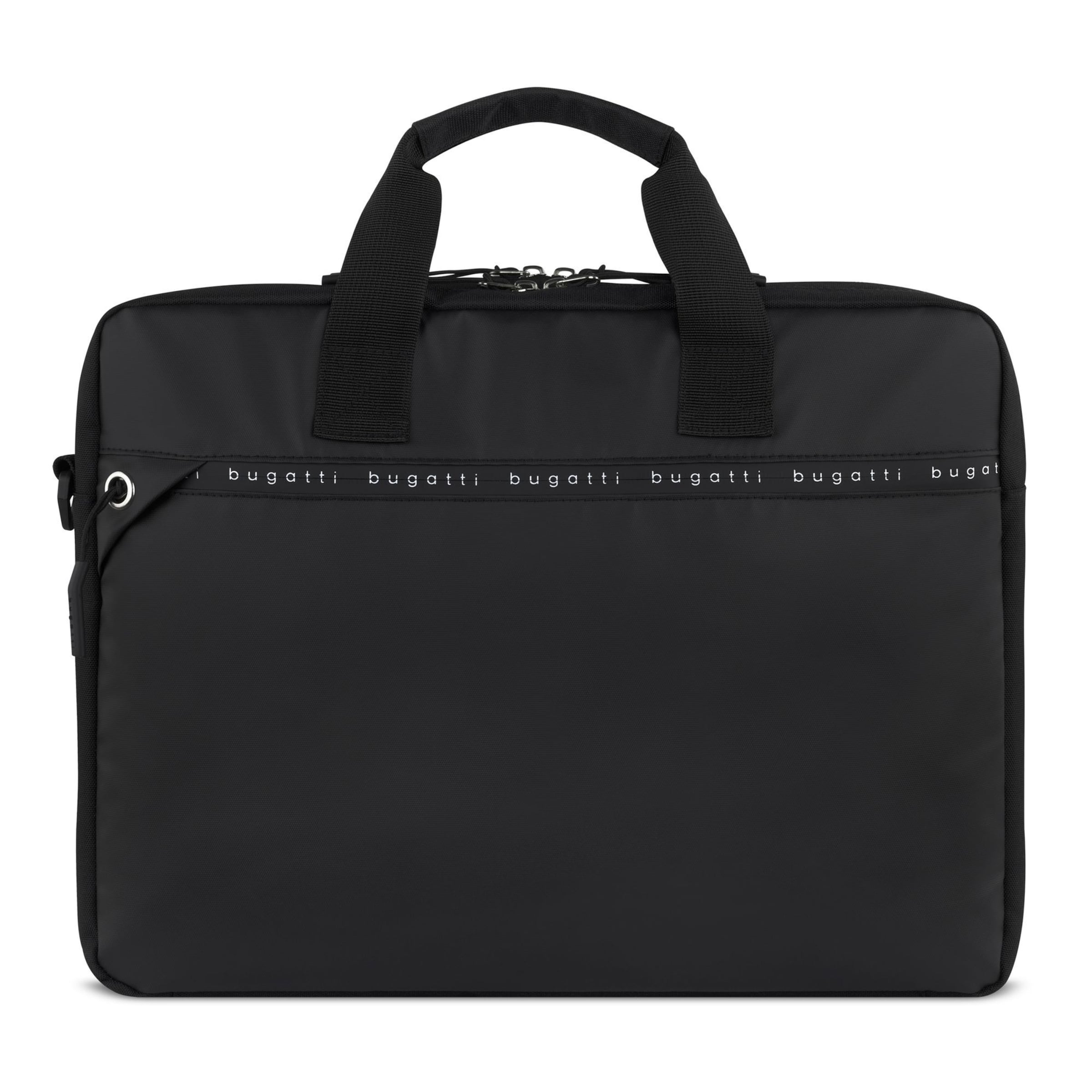 bugatti Document Bag 'Blanc DeLight' in Black: front