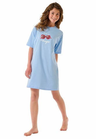 SCHIESSER Nightgown in Blue: front