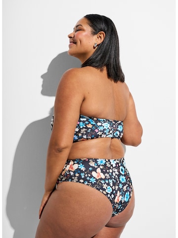 zils Swim by Zizzi Bandeau Bikini augšdaļa 'CAANNE'
