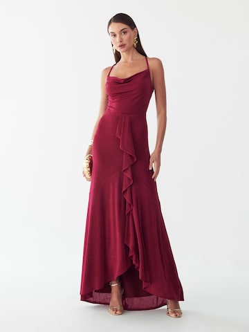 BWLDR Avondjurk 'Mila' in Rood