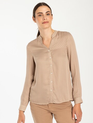 MORE & MORE Bluse in Beige: Vorderseite