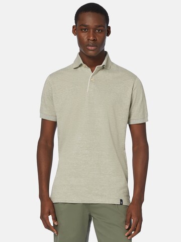 Tricou de la Boggi Milano pe verde: față
