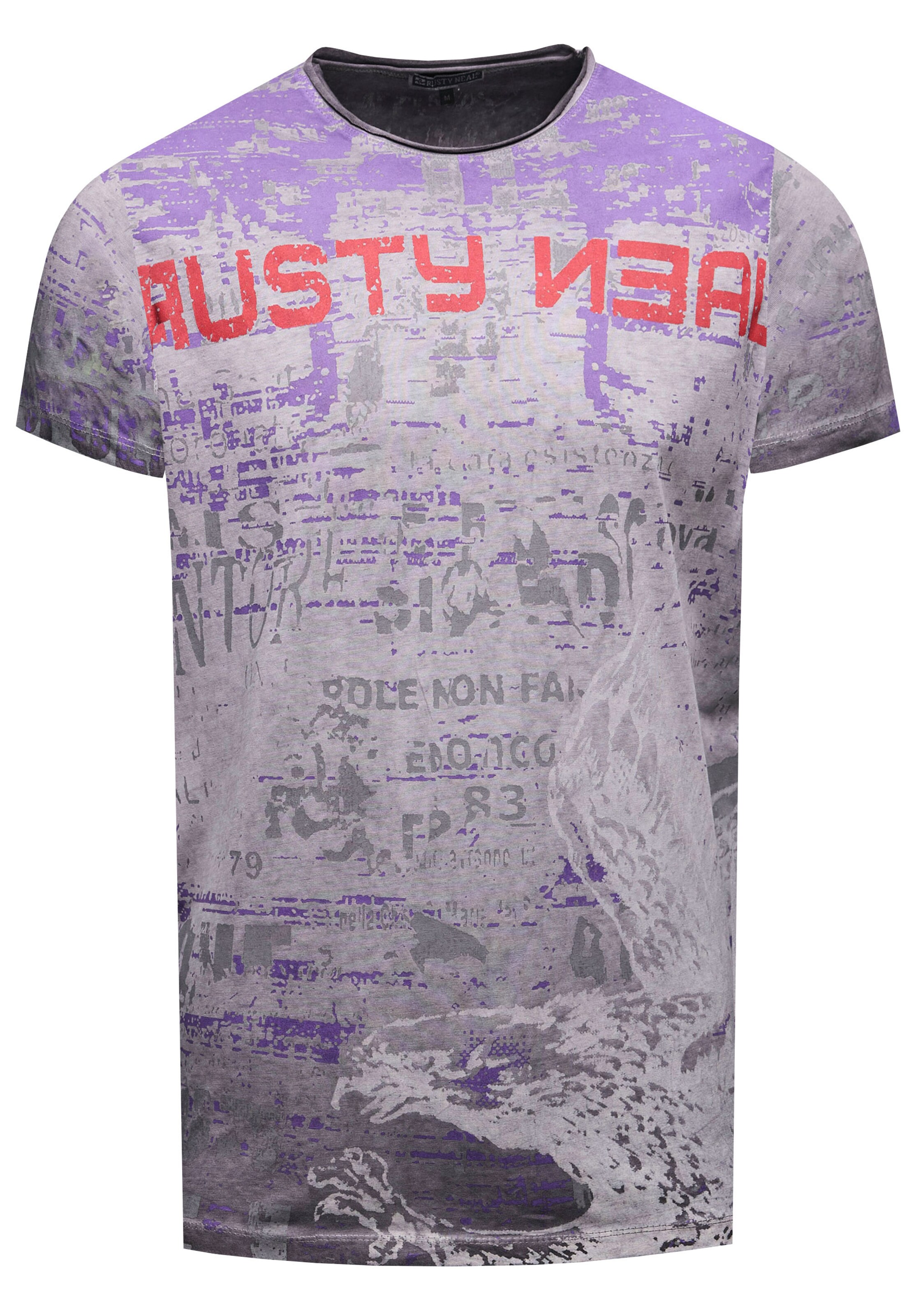 Rusty Neal Shirt in Grey: front