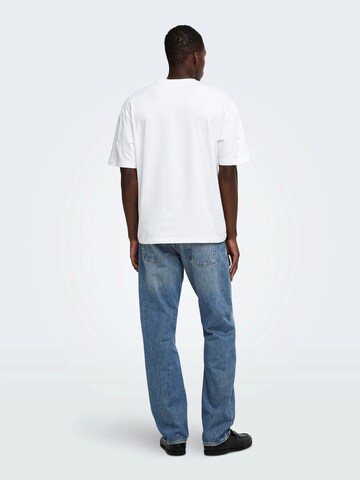 Only & Sons - regular Vaquero 'ONSEDGE' en azul: atrás