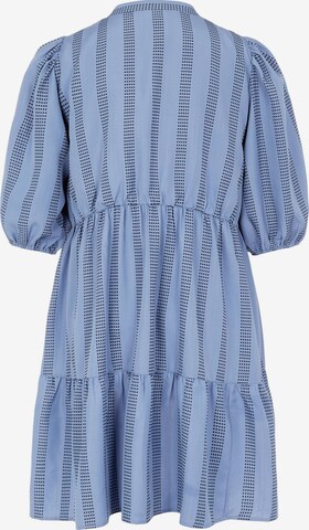 EVOKED Košeľové šaty 'Etna' - Modrá