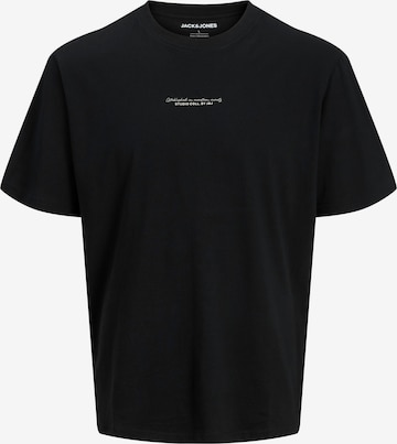 JACK & JONES Shirt 'Rikkie' in Zwart: voorkant