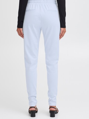 ICHI Tapered Pants 'KATE' in Blue