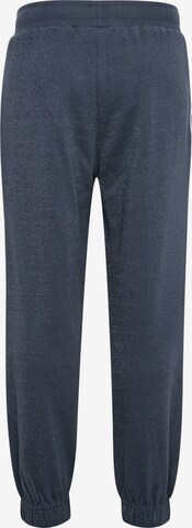 Hummel Tapered Sportbroek 'GIZELA' in Blauw