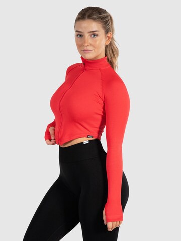 Smilodox Sportief sweatvest 'Serina' in Rood