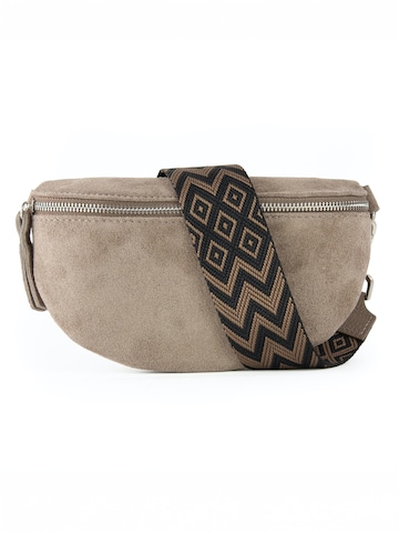 lePelou - Riñonera 'NOA small' en gris: frente