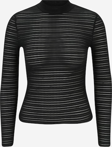 Y.A.S Petite Shirt 'DICTE' in Black: front