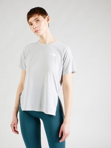 THE NORTH FACE Funktionsshirt 'FOUNDATION' in Grau: predná strana