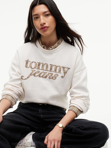 balta Tommy Jeans Megztinis be užsegimo