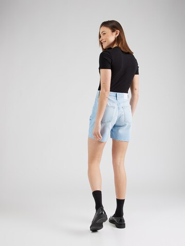 GUESS Regular Shorts '80'S PEDAL' in Blau