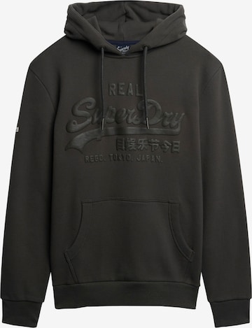 Sweat-shirt Superdry & Co en noir : devant