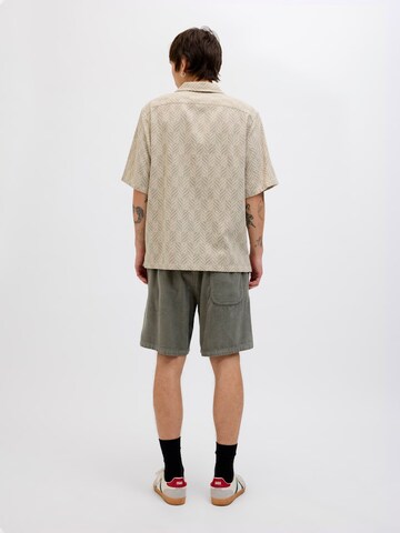 JACK & JONES Широкий Штаны 'JPSTBill' в Зеленый