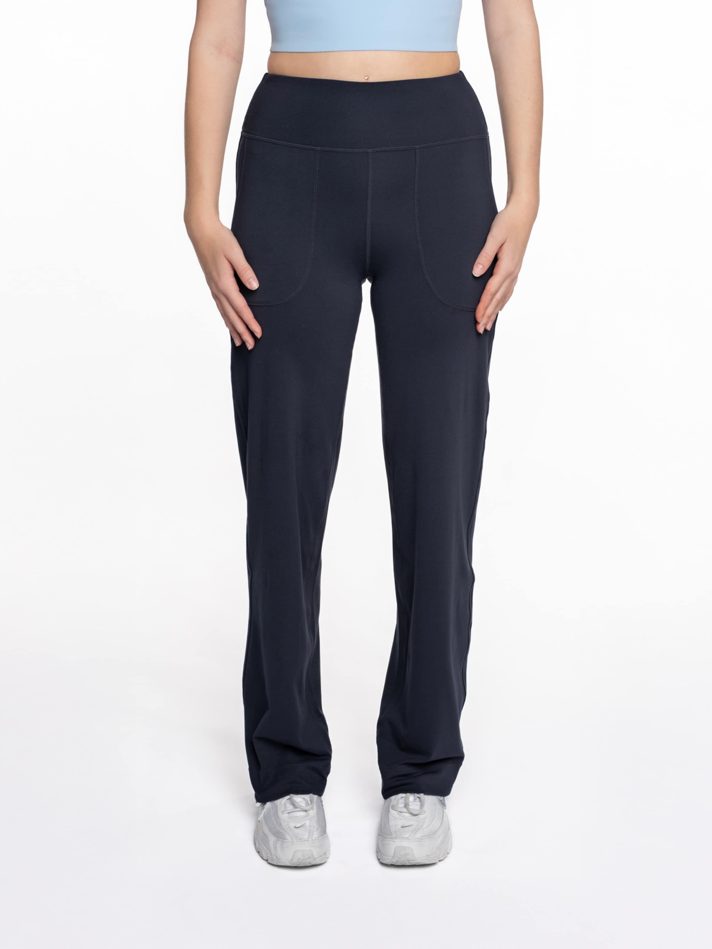 mymotus Sportovní kalhoty 'Damen Sporthose , myotus® ladies jazzpant YW101' – modrá: přední strana