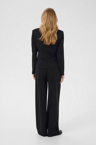 Blazer 'Anett' Cream en noir