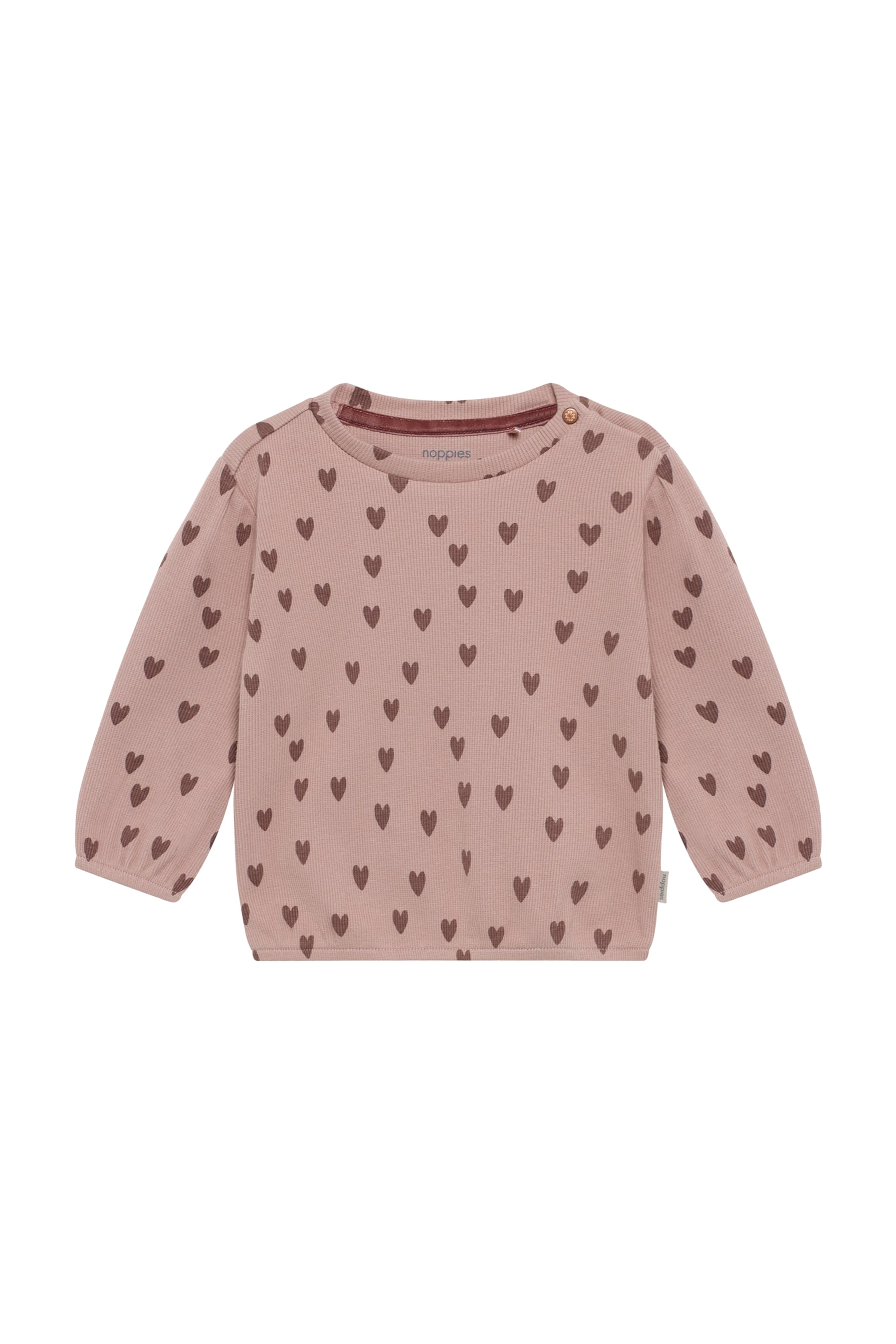 Noppies Sweatshirt in Roze: voorkant