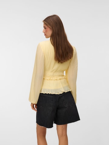 VERO MODA Bluse 'VMDora' i gul