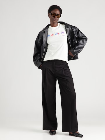 Karl Lagerfeld Μπλουζάκι 'IKON' σε μπεζ