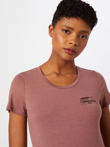 ICEBREAKER Funktionsshirt 'Tech Lite' in Pink