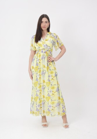 Elara Dress in Yellow
