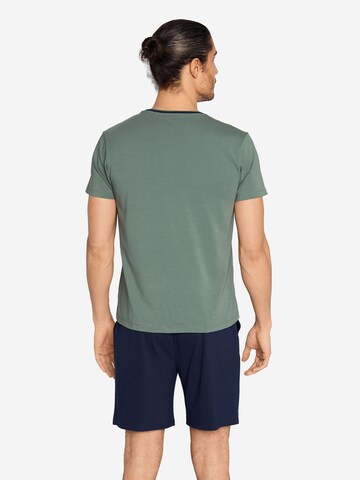 JOOP! Pyjama kort ' Core ' in Blauw